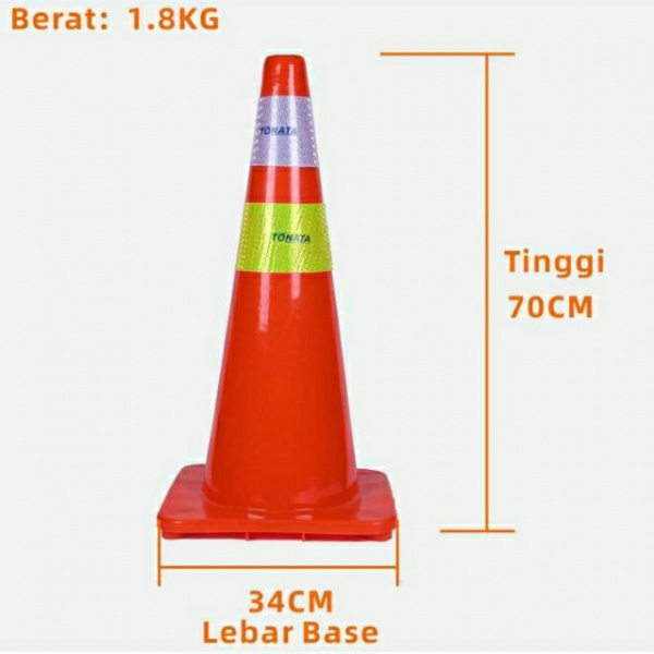 traffic cone 1.8kg